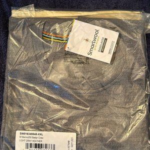 Smartwool Mens Merino 250 Baselayer Crew XXL Light Gray Heather